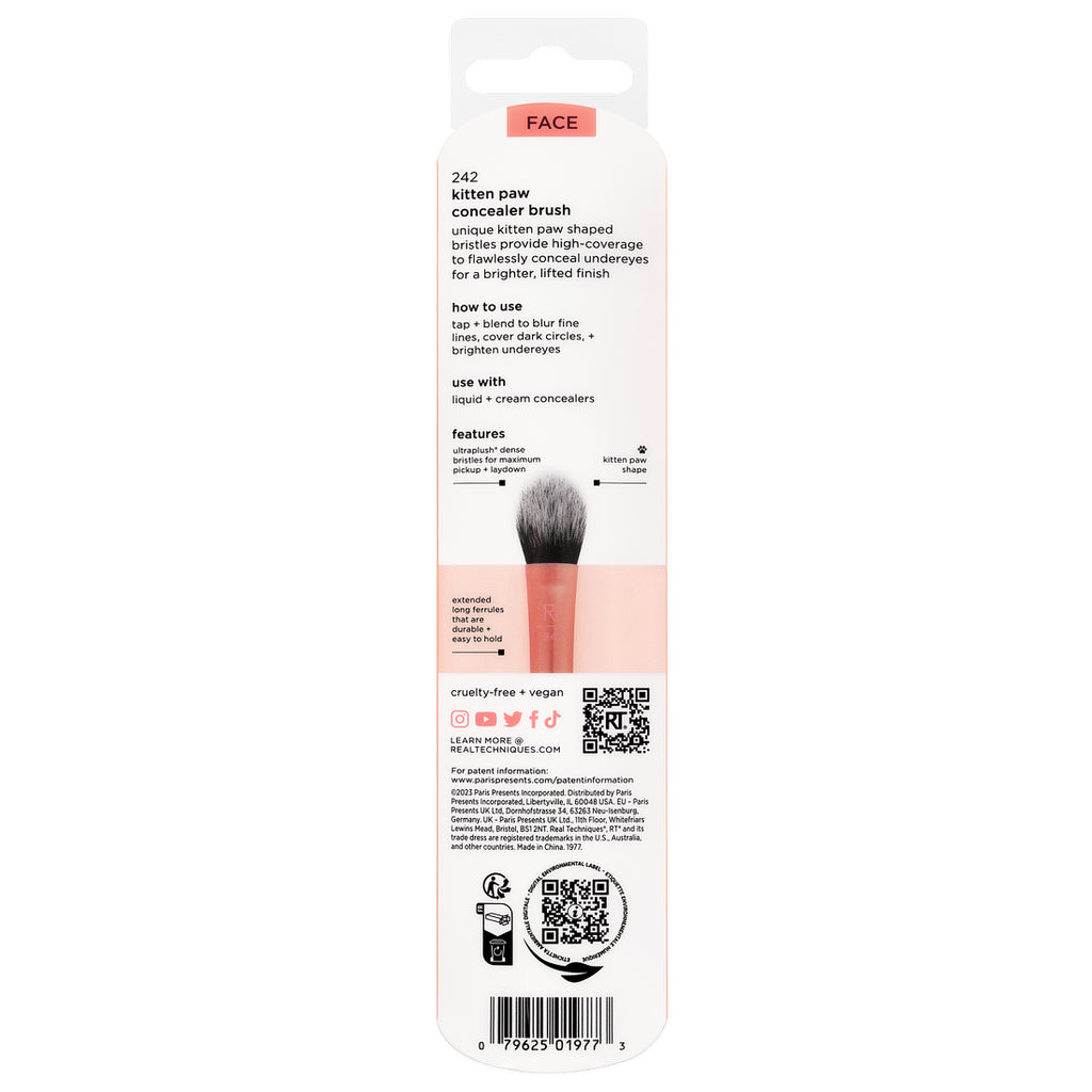 Real Techniques Kitten Paw Concealer Brush -3