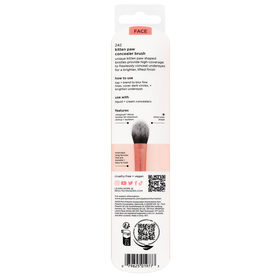 Real Techniques Kitten Paw Concealer Brush -3