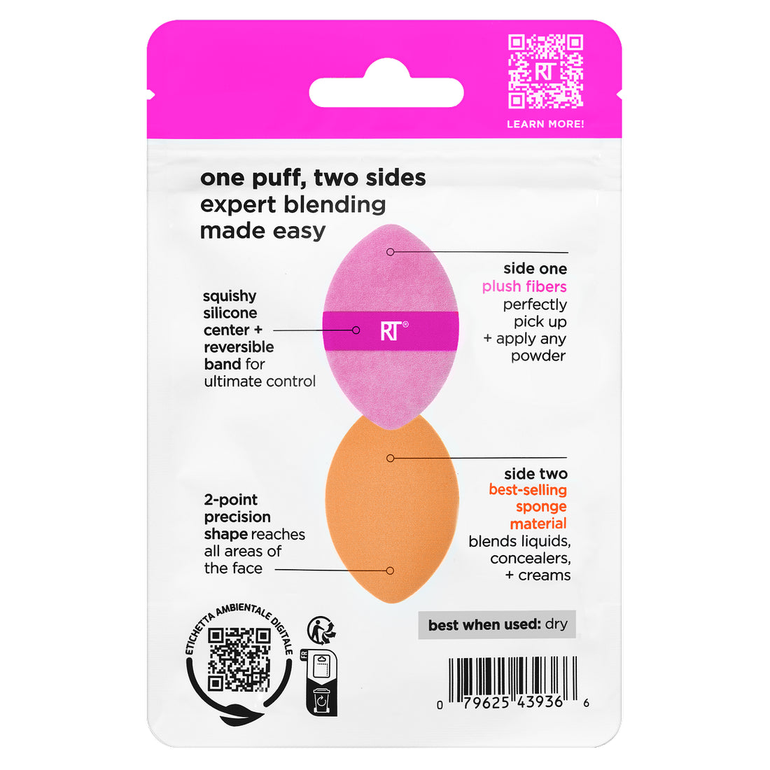 Real Techniques Miracle 2 In 1 Powder Puff -3