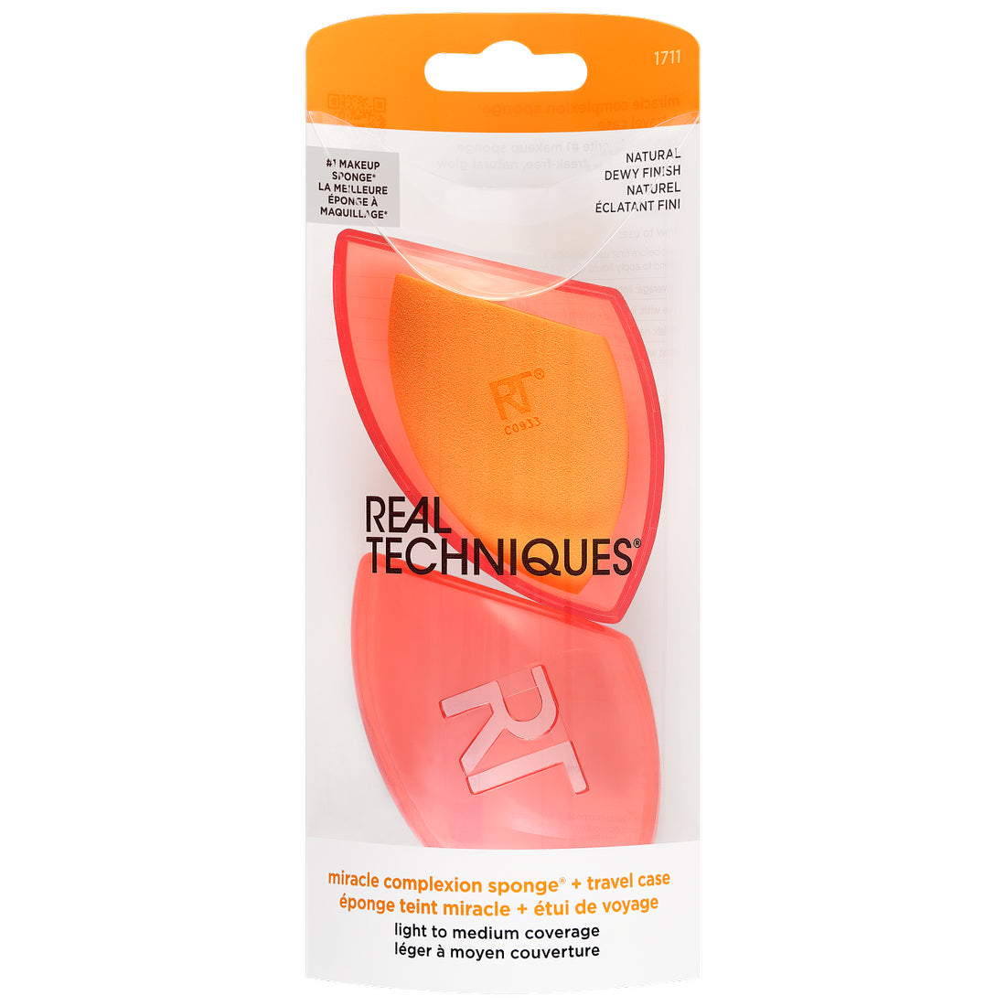 Real Techniques Miracle Complexion Sponge + Travel Case -2