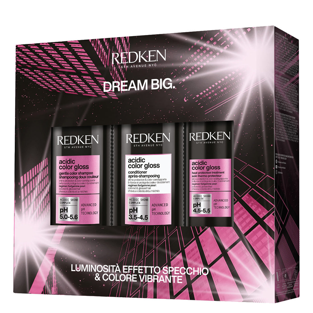 Redken Dream Big Lumiosità Effetto Specchio e Colore Vibrante
