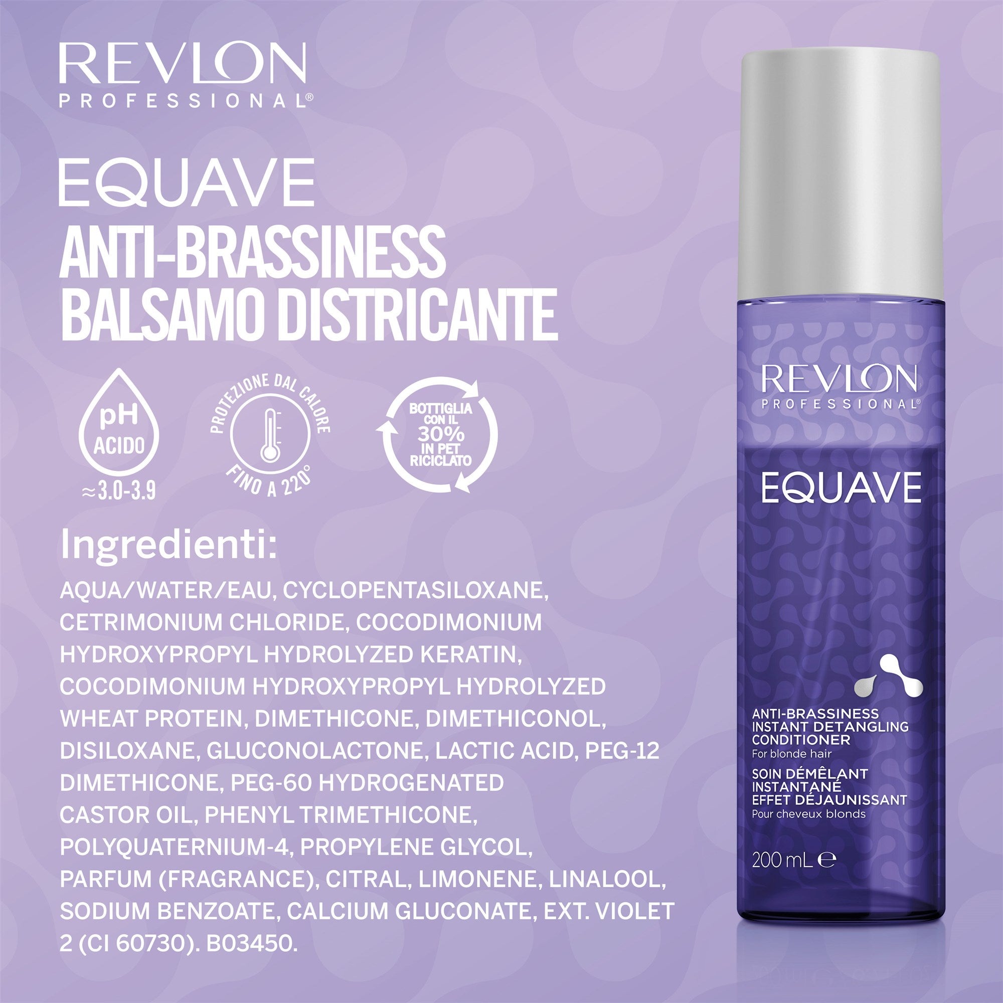 Revlon Professional Equave Anti-Brassiness Bi-Phase Detangling Conditioner-4