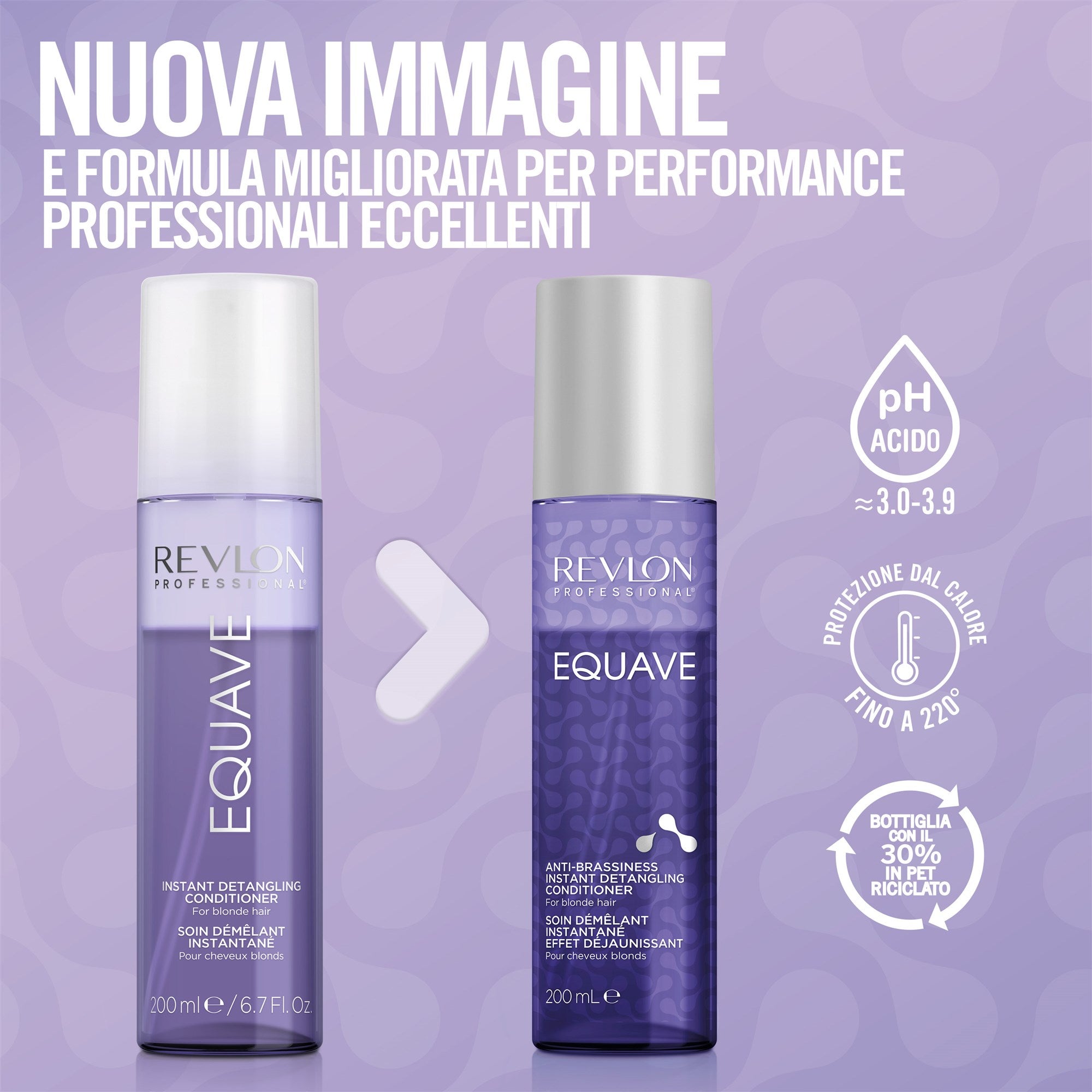 Revlon Professional Equave Anti-Brassiness Bi-Phase Detangling Conditioner-5