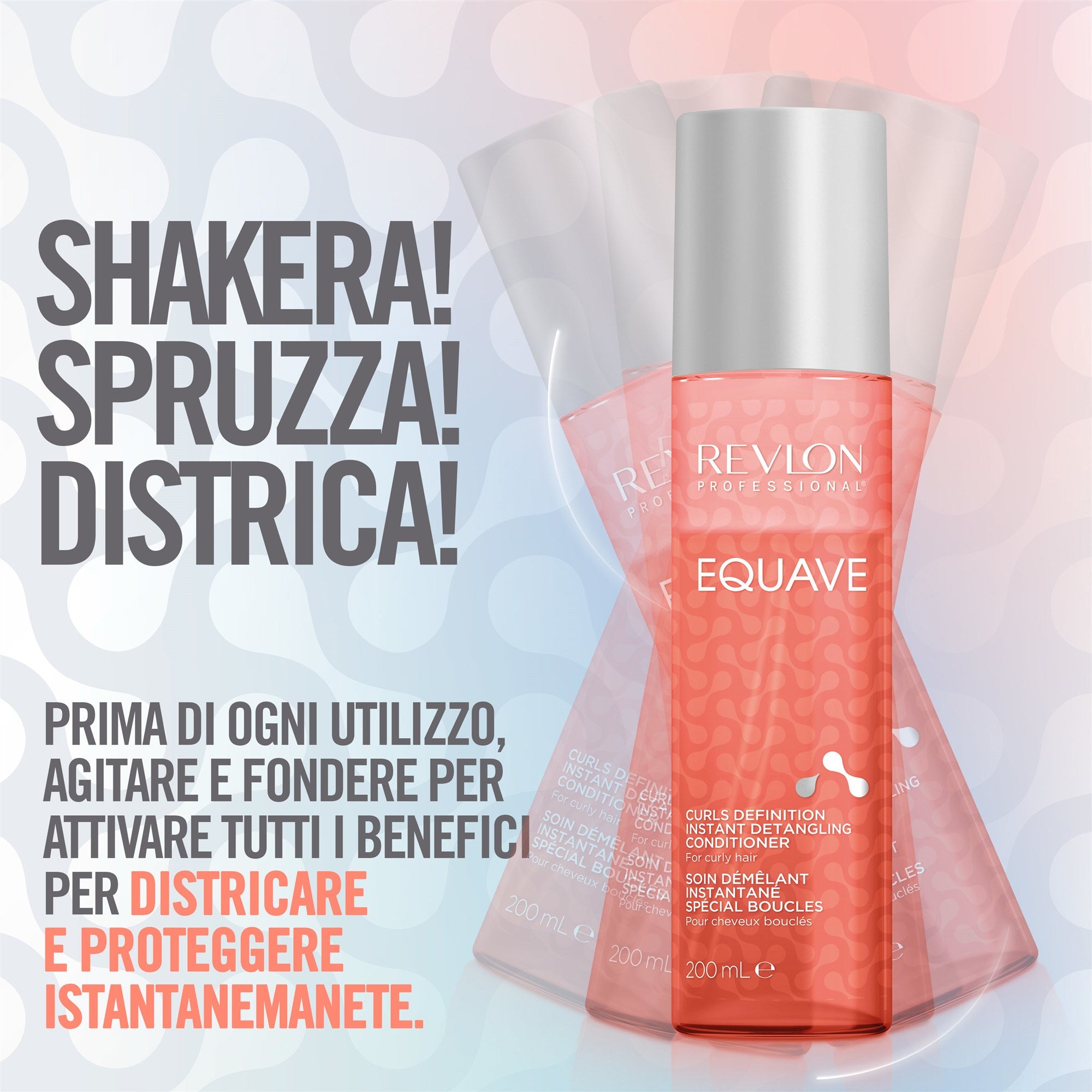 Revlon Professional Equave Curls Definition Bi-Phase Detangling Conditioner-3