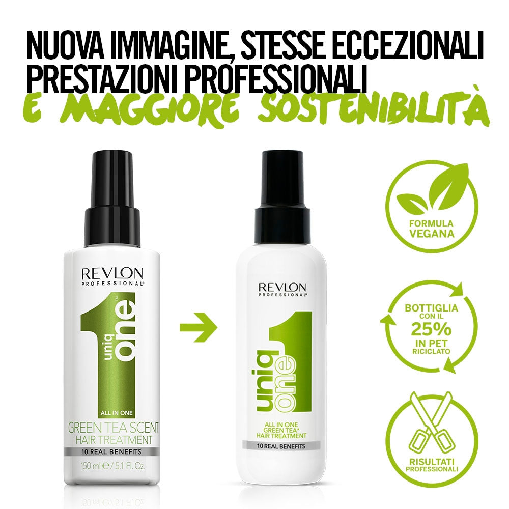 Revlon Professional Uniqone Hair Treatment Green Tea-4