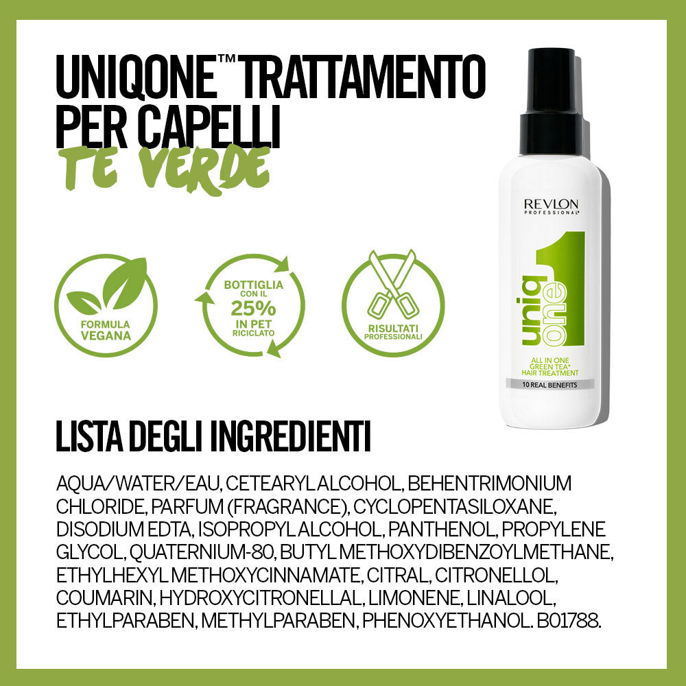 Revlon Professional Uniqone Hair Treatment Green Tea-6