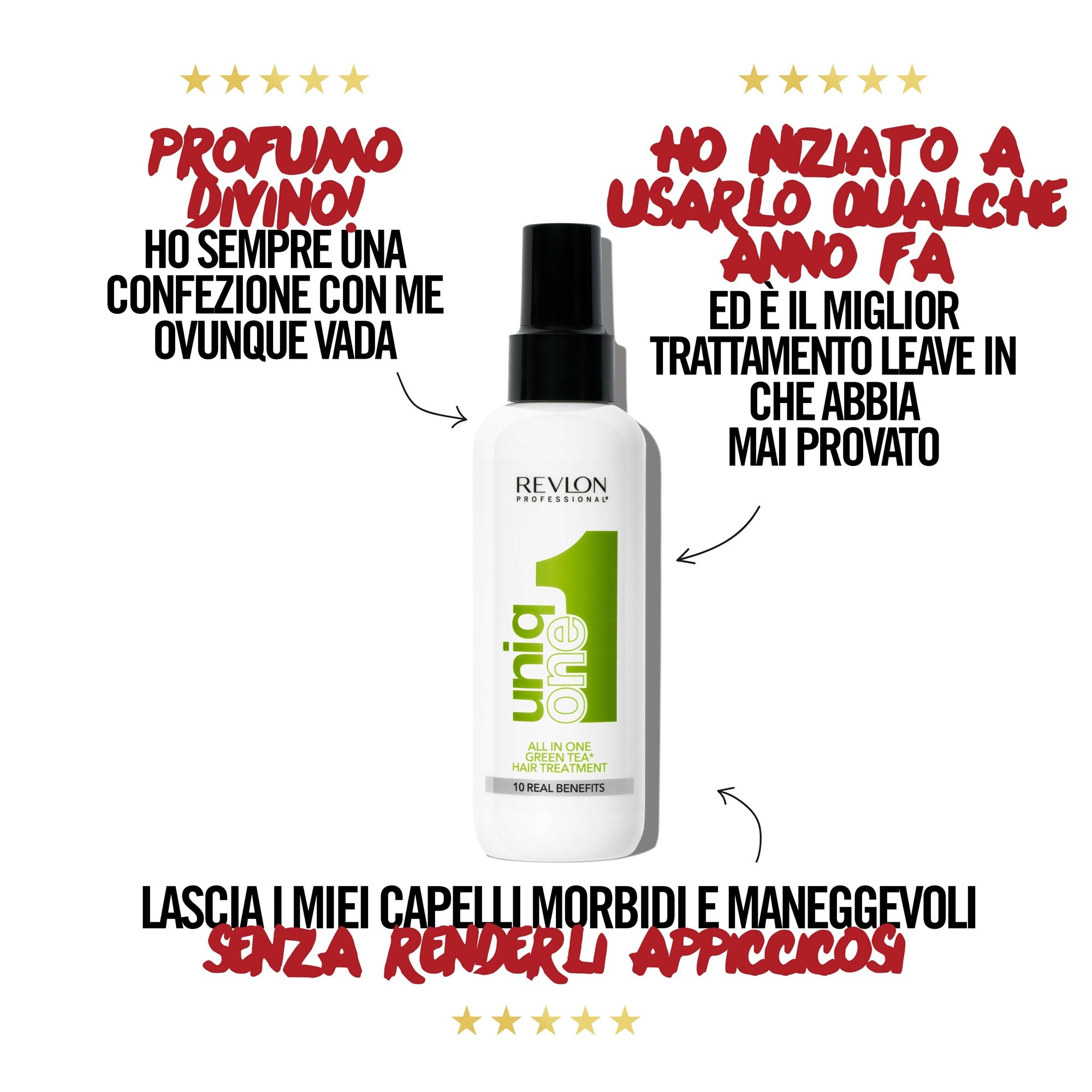 Revlon Professional Uniqone Hair Treatment Green Tea-7