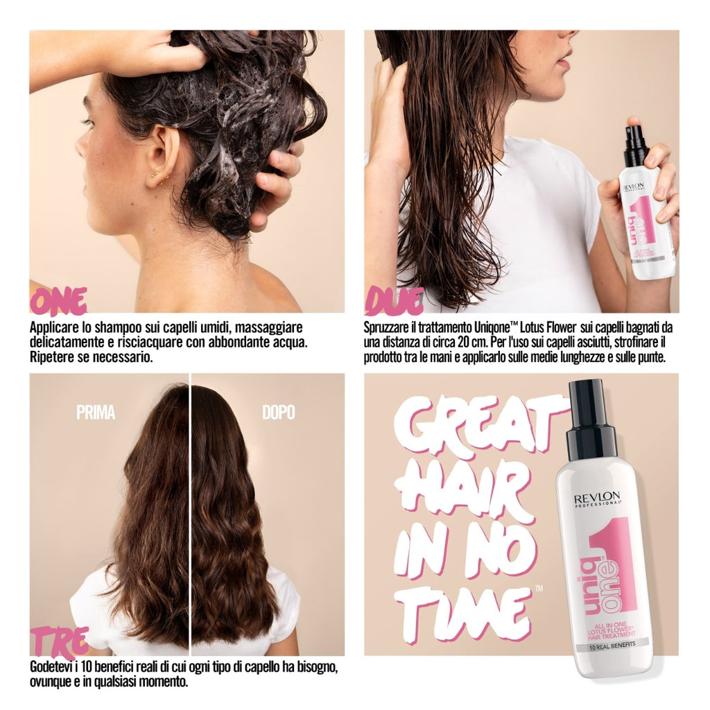 Revlon Professional Uniqone Hair Treatment Lotus-3