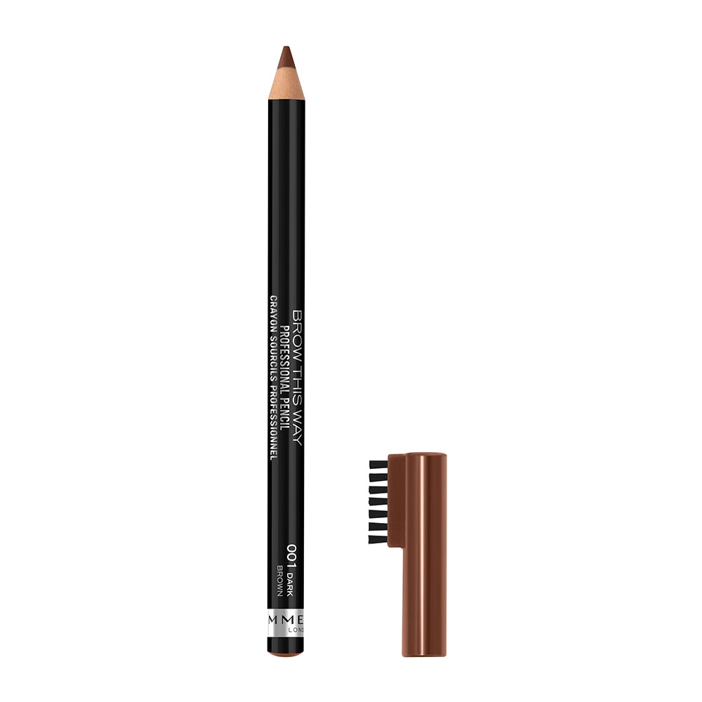 Rimmel Brow This Way 001 Dark Brown-3