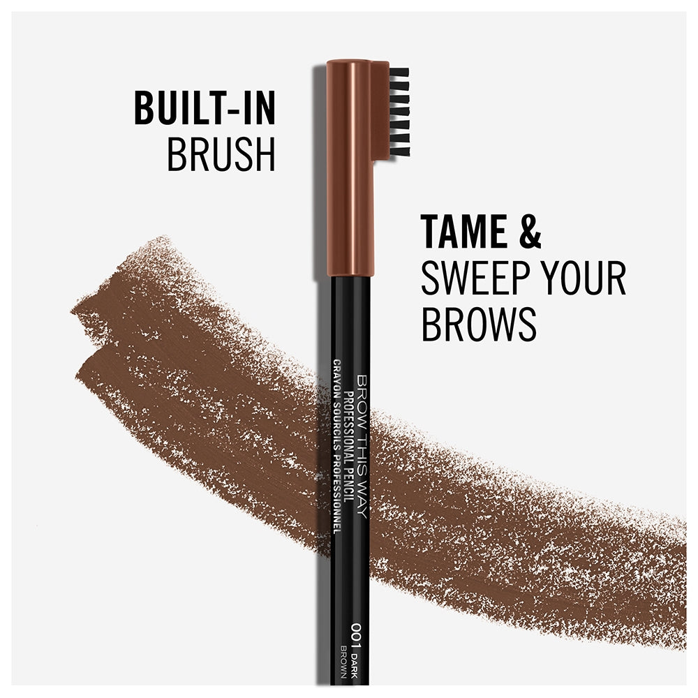 Rimmel Brow This Way 001 Dark Brown-6