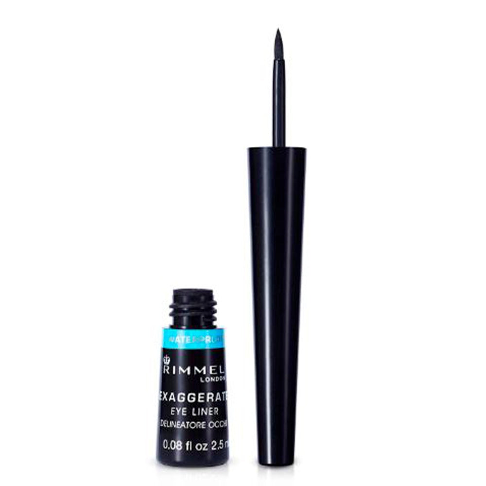 Rimmel Eye Liner Exaggerate 003 Black Waterproof-2