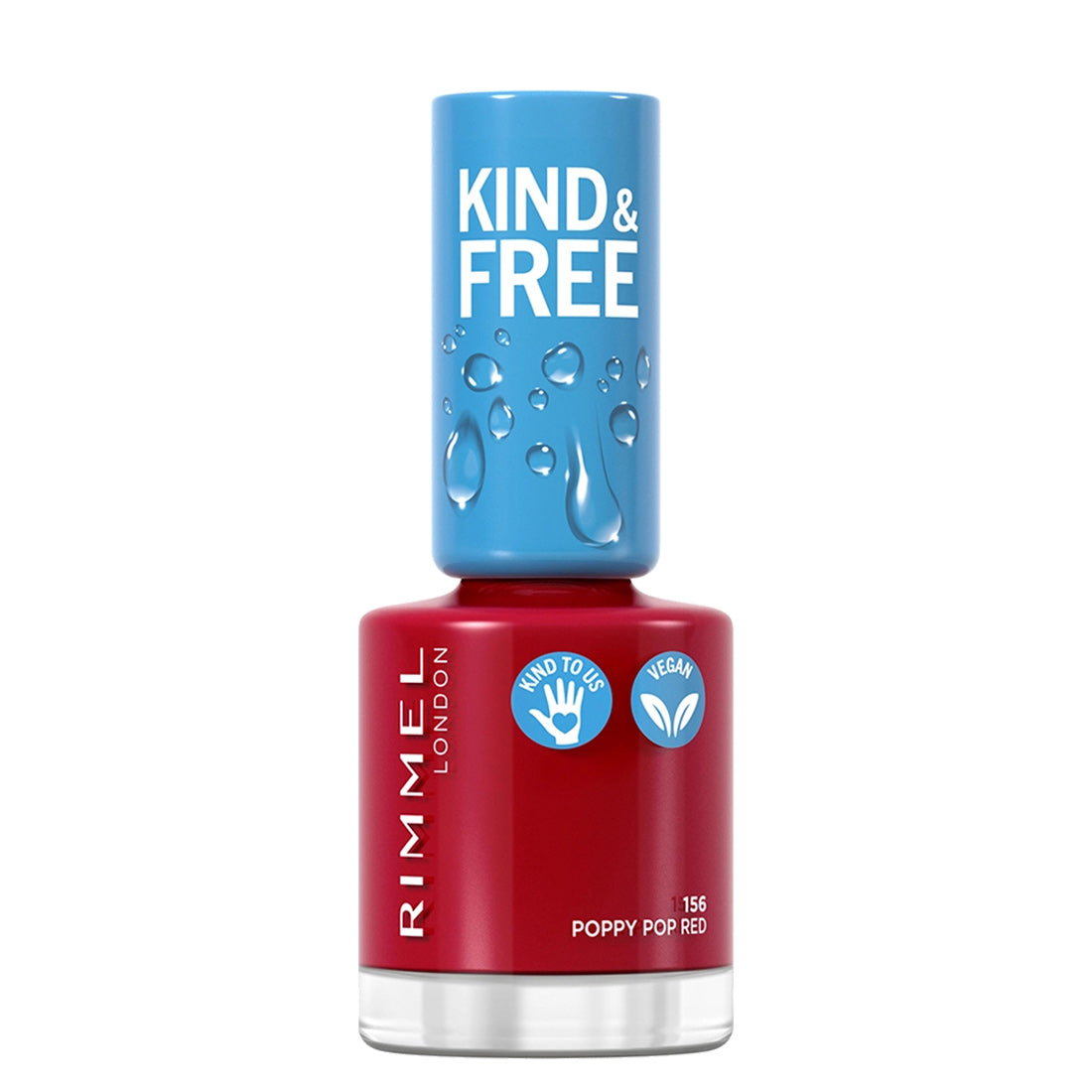 Rimmel Kind & Free 156 Poppy Pop Red