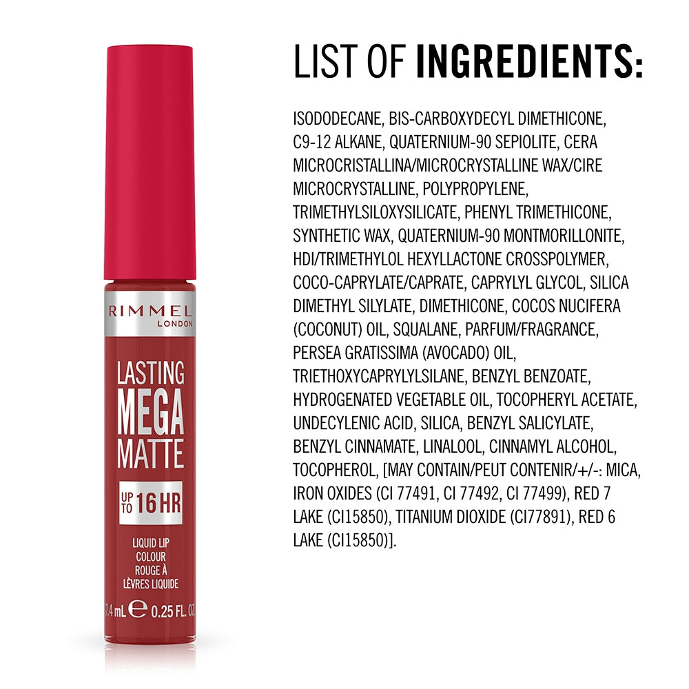 Rimmel Lasting Mega Matte 500 Fire Starter-4