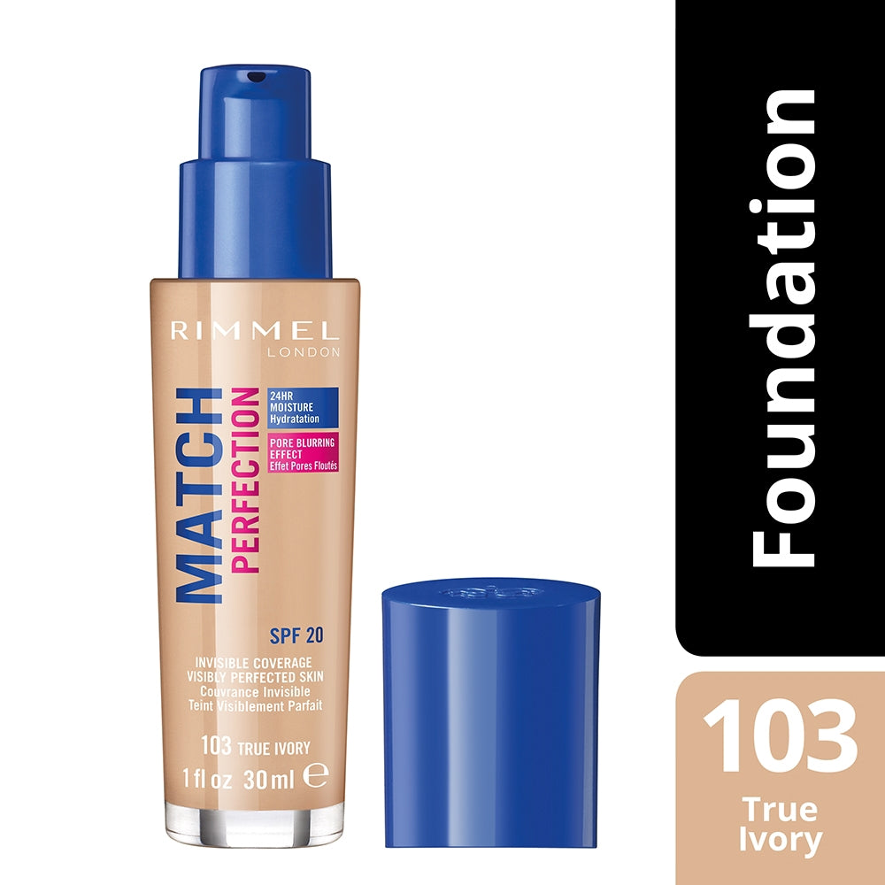 Rimmel Match Perfection 103 True Ivory SPF20-2