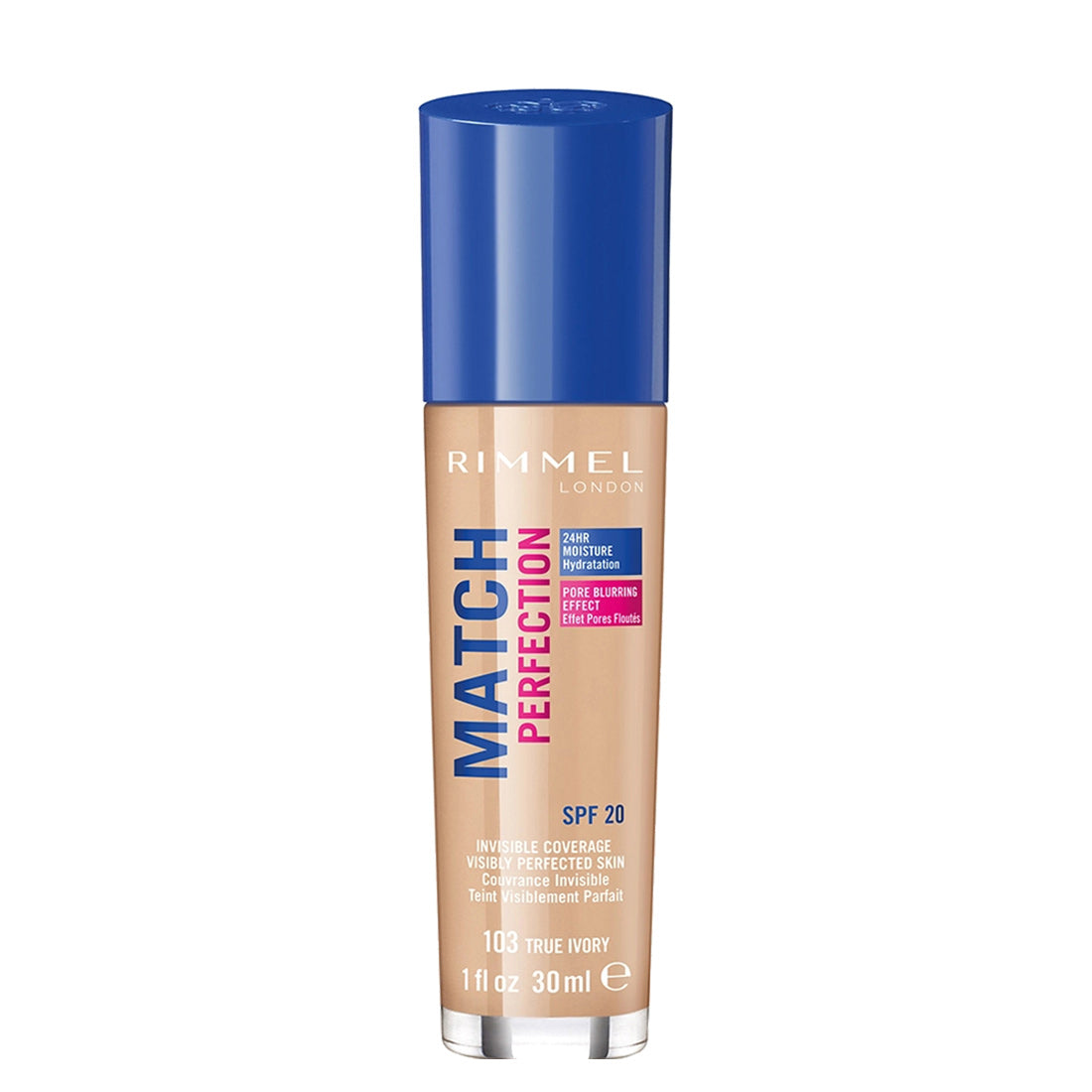 Rimmel Match Perfection 103 True Ivory SPF20
