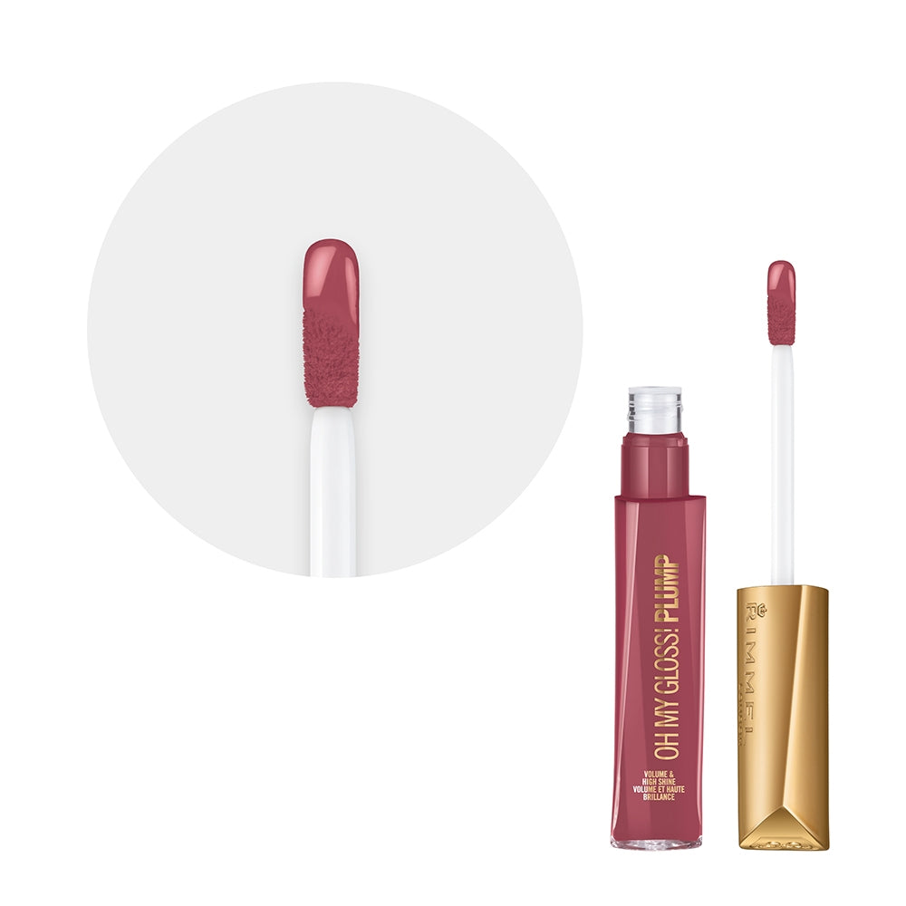 Rimmel Oh My Gloss Plump! 211 Mauve Mama-5