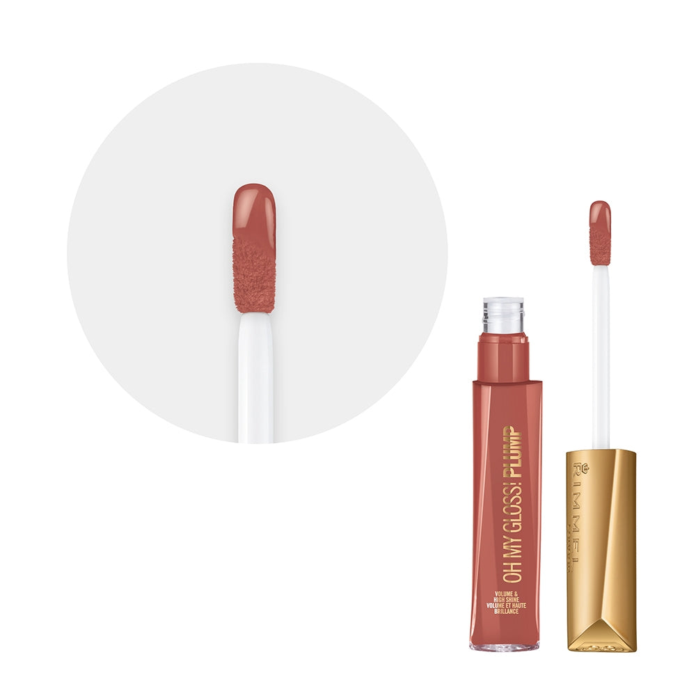 Rimmel Oh My Gloss Plump! 759 Spiced Nude-5