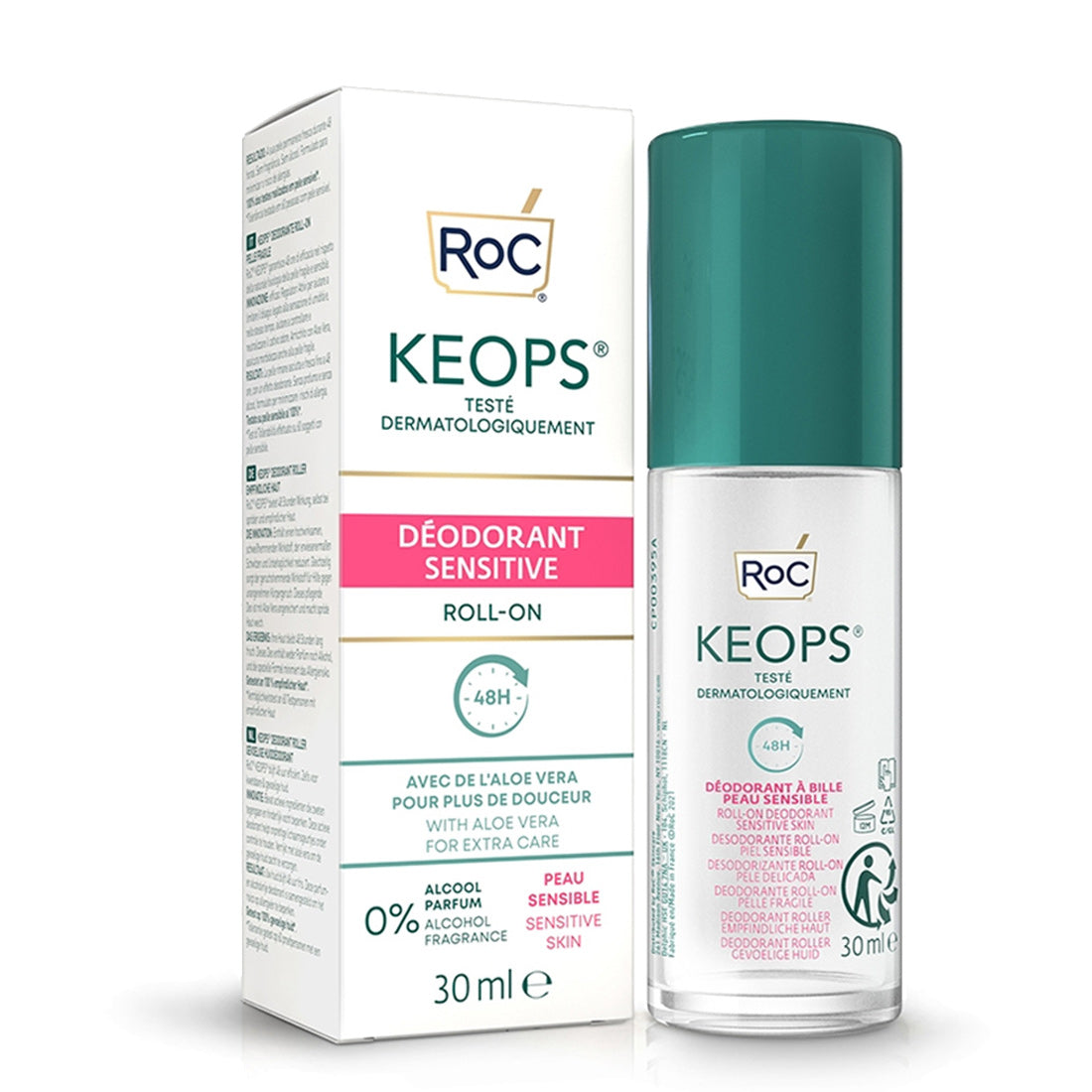 Roc Keops Déodorant Sensitive 48h