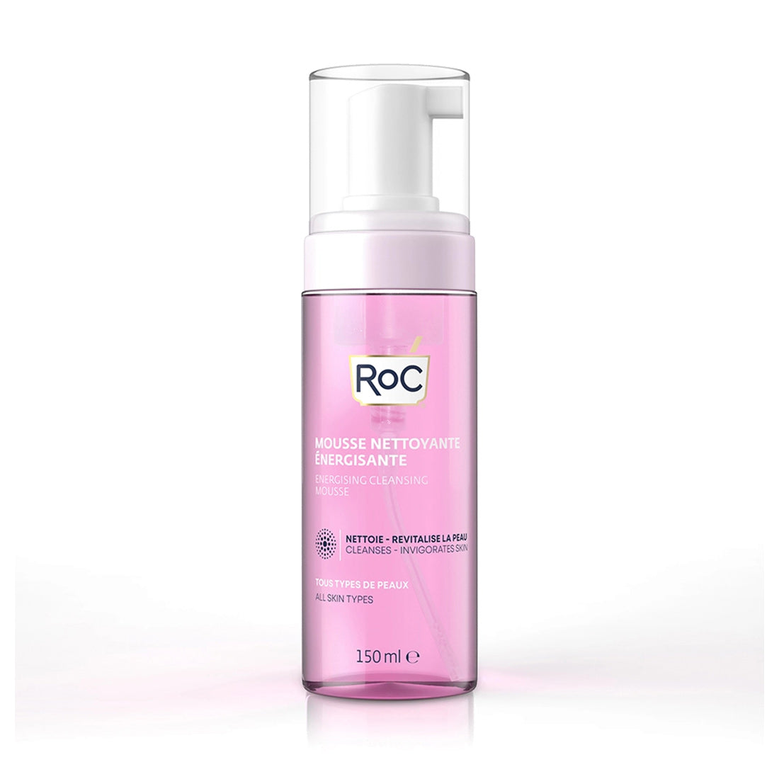 Roc Mousse Nettoyante Énergisante