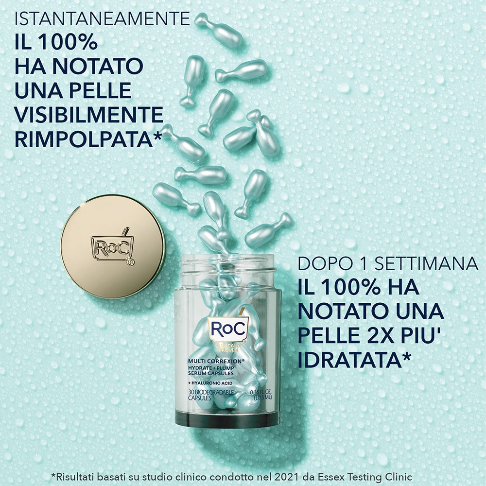 Roc Multi Correxion Hydrater + Repulper Capsules Sérum-2