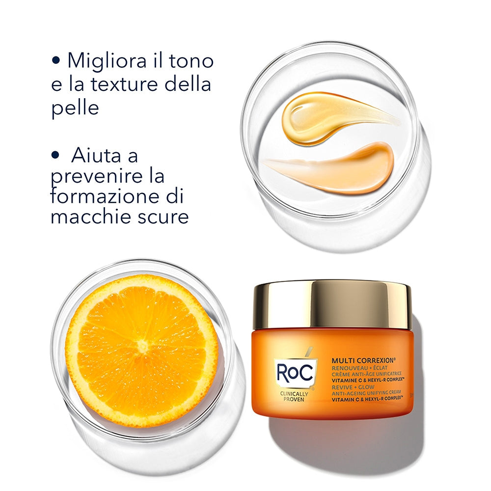 Roc Multi Correxion Renouveau + Éclat Crème Anti-Age Unificatrice-2
