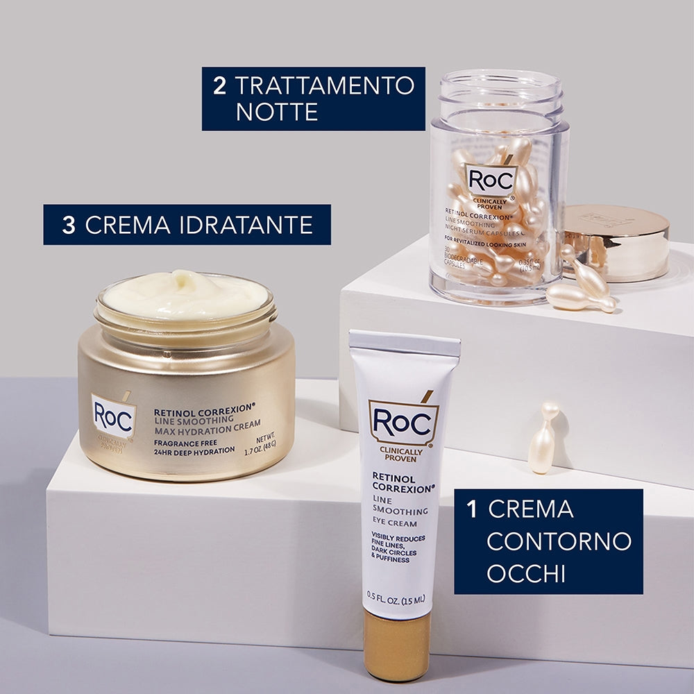 Roc Retinol Correxion Soin Lissant Crème Hydratation Maximale-6