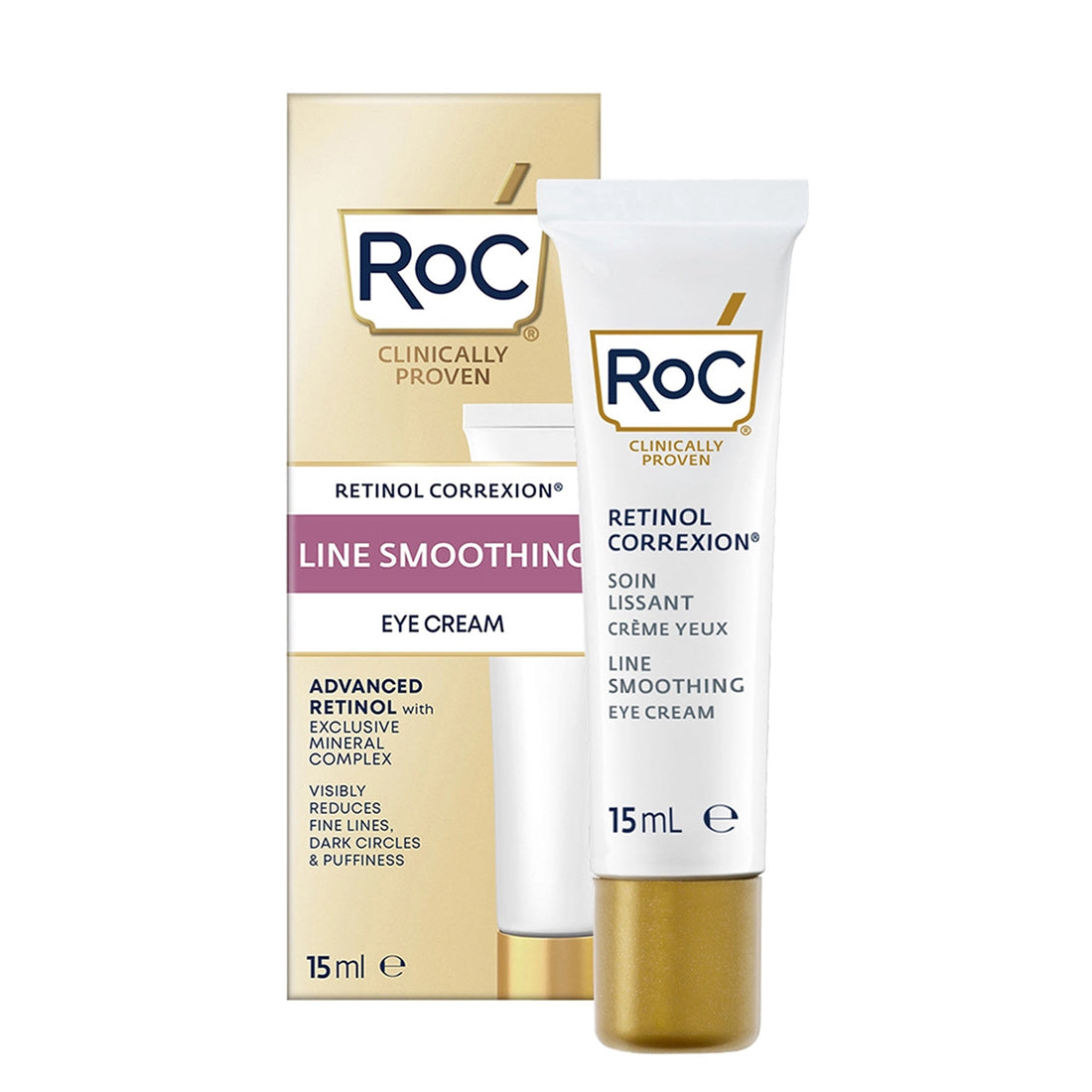 Roc Retinol Correxion Soin Lissant Crème Yeux