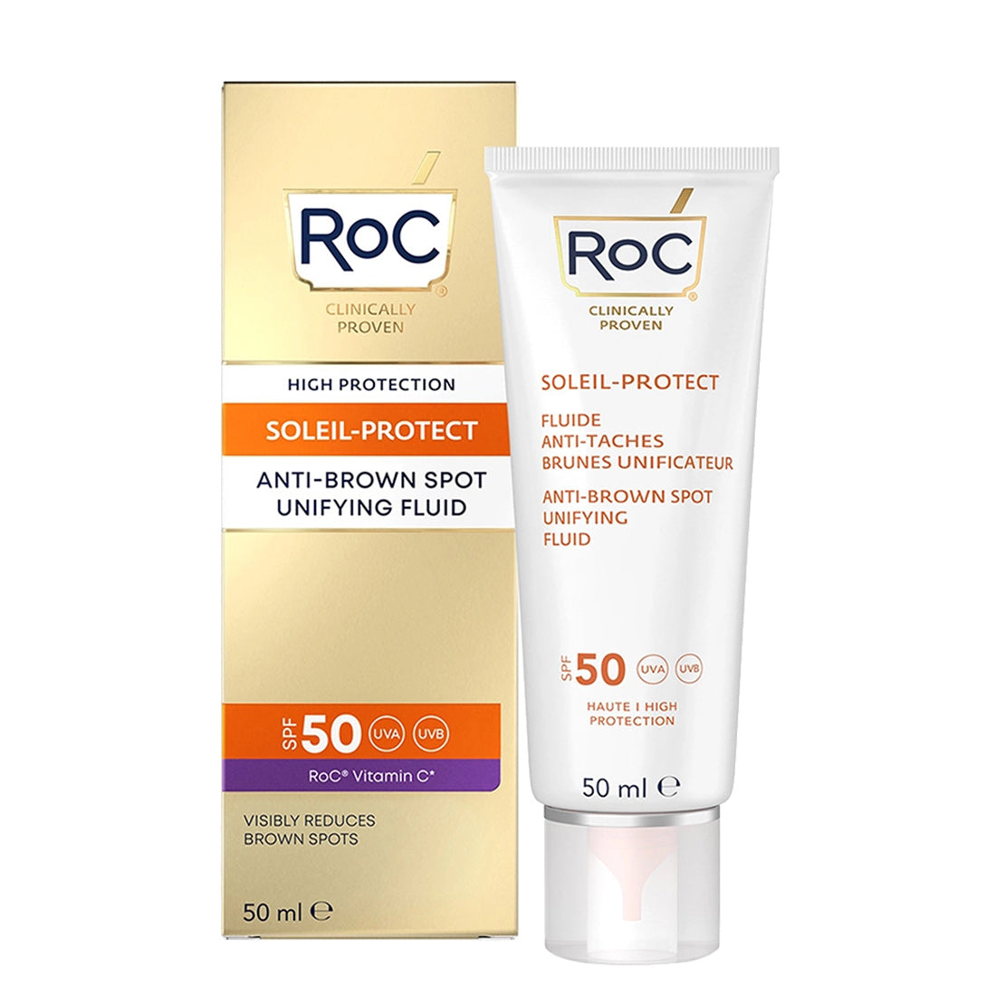 Roc Soleil Protect Fluide Anti-Taches Brunes Unificateur