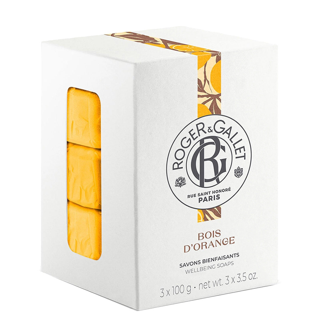 Roger&Gallet Bois D'Orange Savons Parfumés