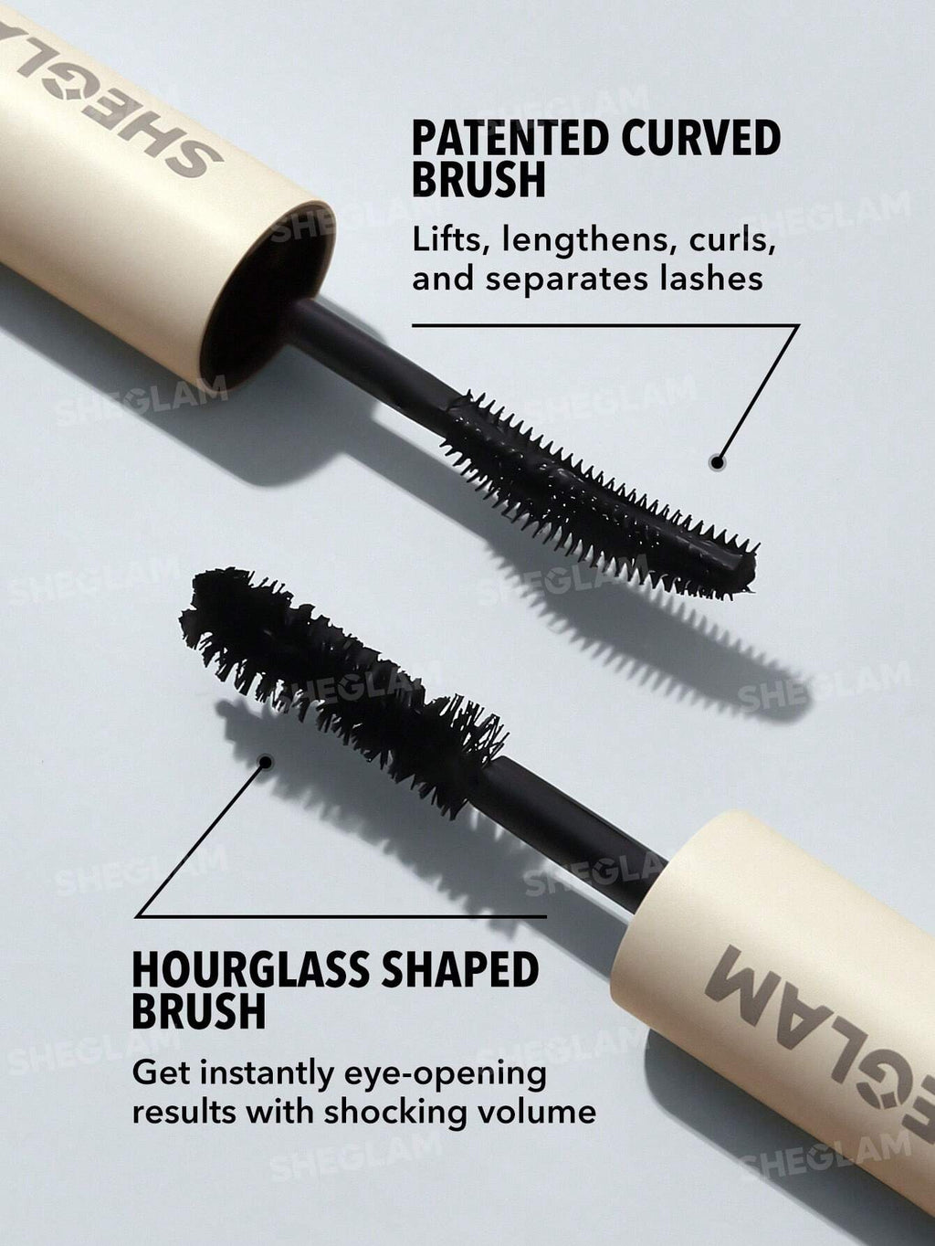 SHEGLAM All In One Volume & Length Washable Black-2
