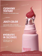 SHEGLAM Crystal Glaze Moisturizing Lip Care Strawberry Milk-3