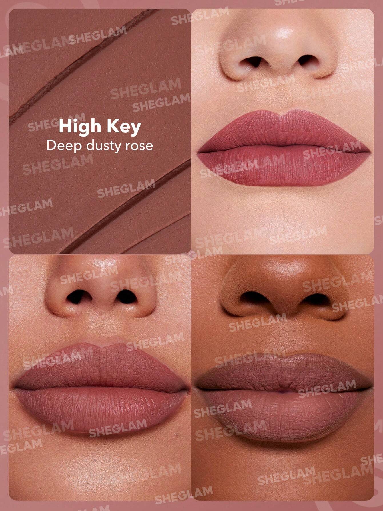 SHEGLAM Dynamatte Boom Long Lasting Matte Lipstick High Key-2