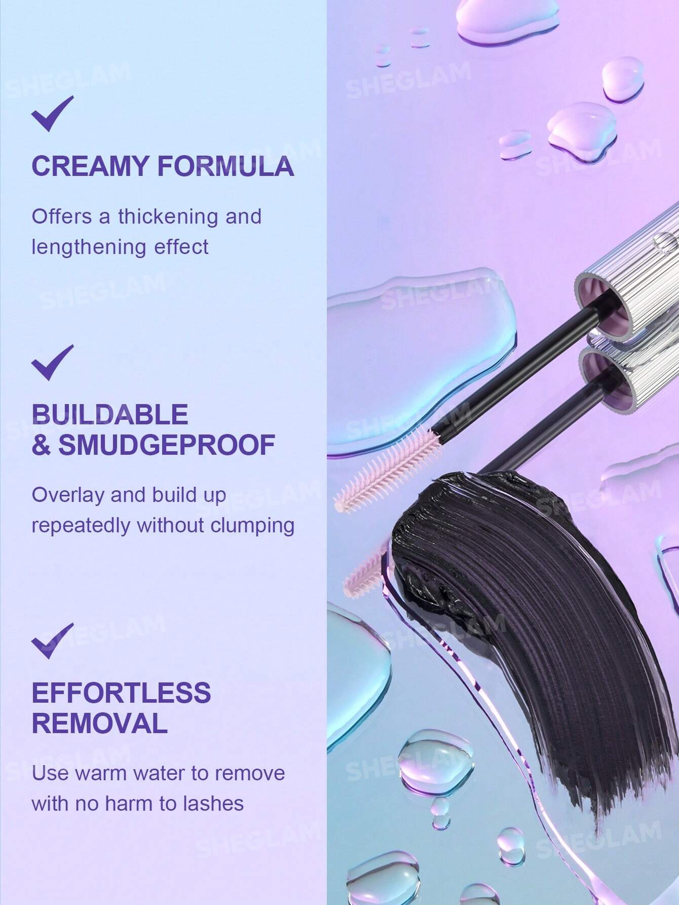 SHEGLAM Flutter Wink Volumizing Mascara -2