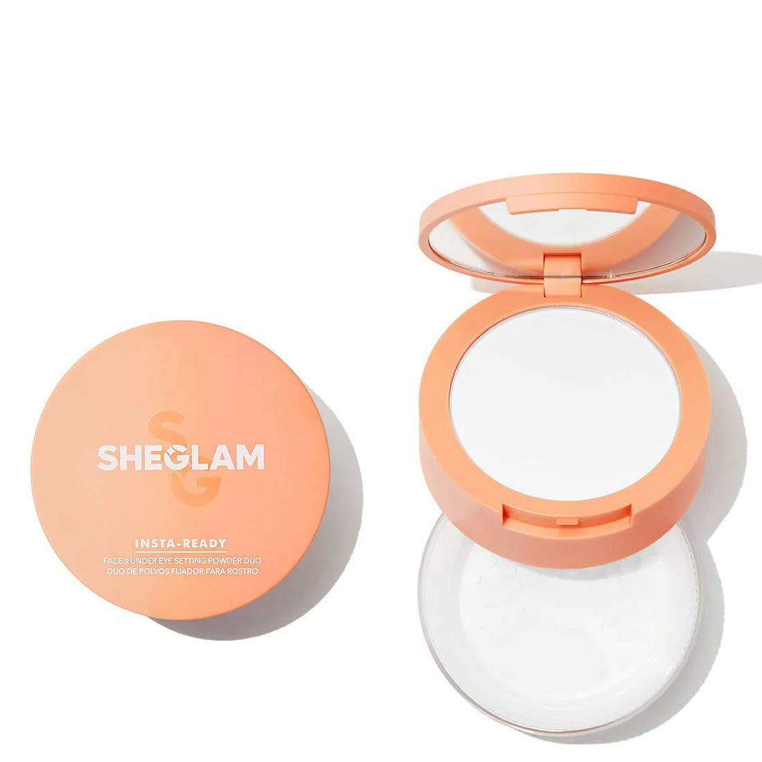 SHEGLAM Insta Ready Face & Under Eye Setting Powder Duo Translucent