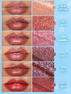 SHEGLAM Pout Perfect Shimmer Lip Plumper Pink Flamingo-3