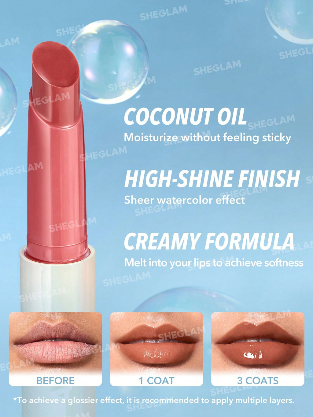 SHEGLAM Pout Perfect Shine Lip Plumper Sepia Kiss-2