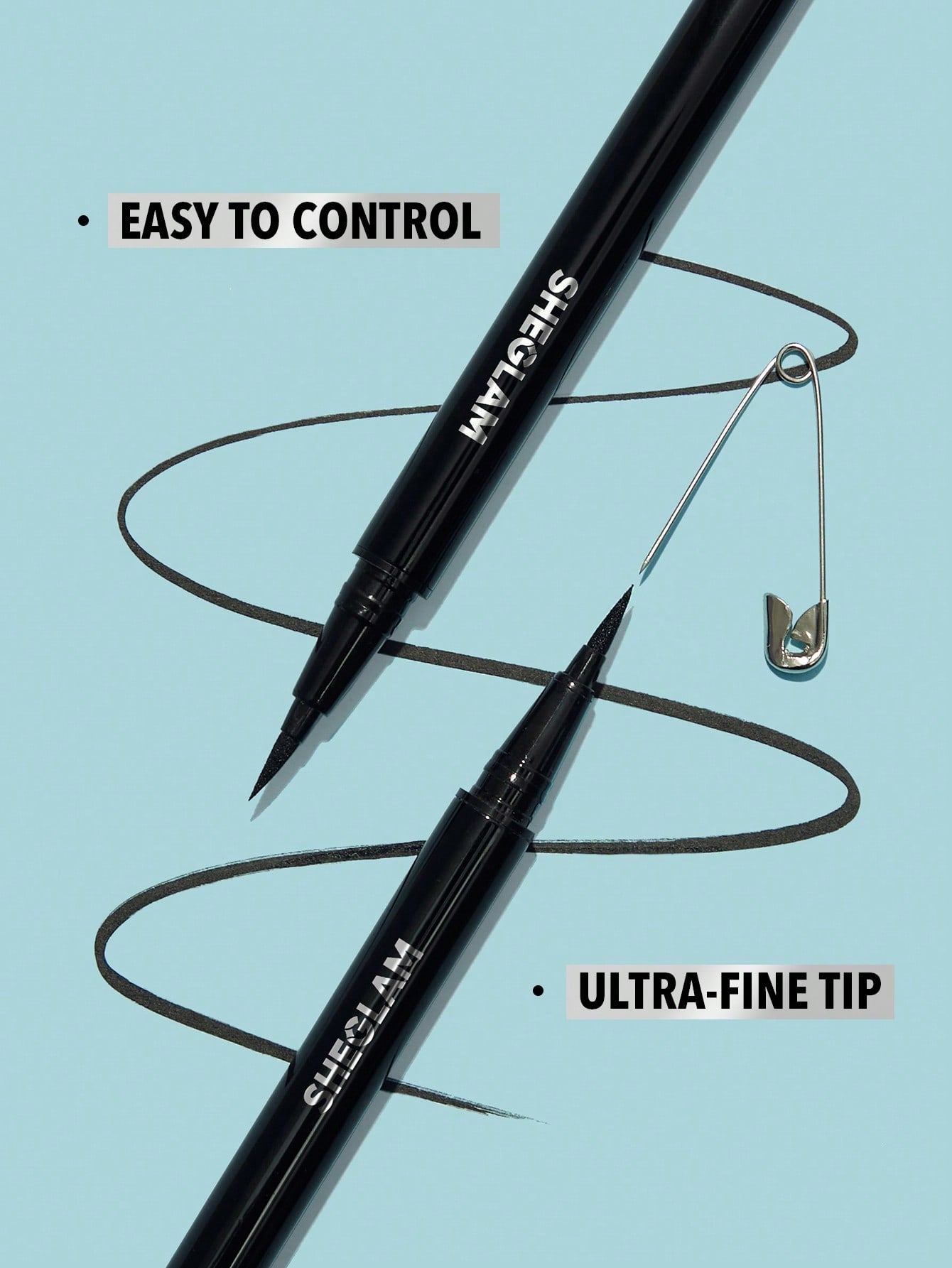 SHEGLAM Pro Precision Liquid Eyeliner Black-2