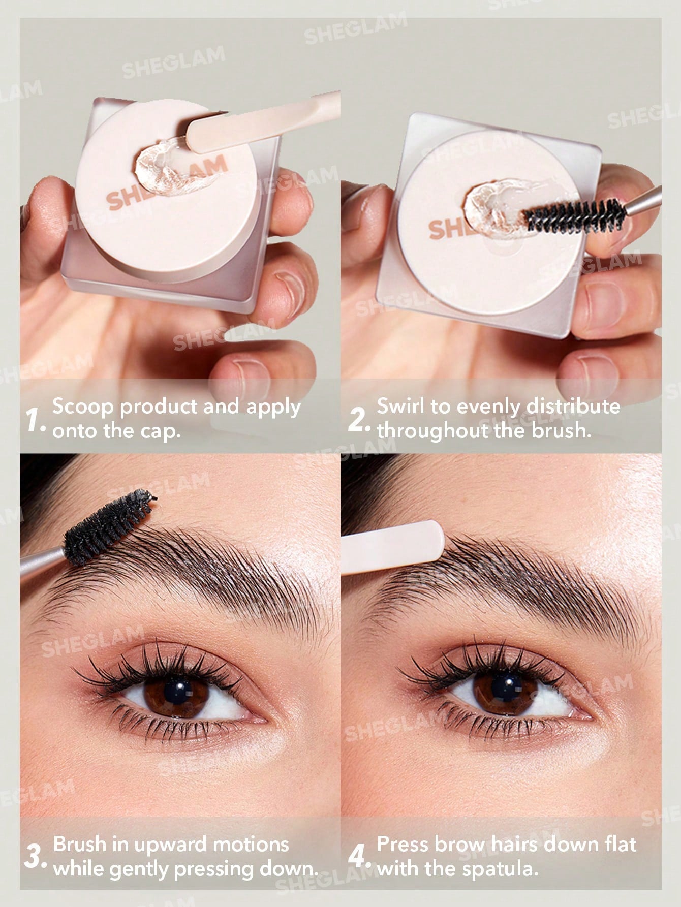 SHEGLAM Set Me Up Brow Hold Crystal Clear Crystal Clear-3