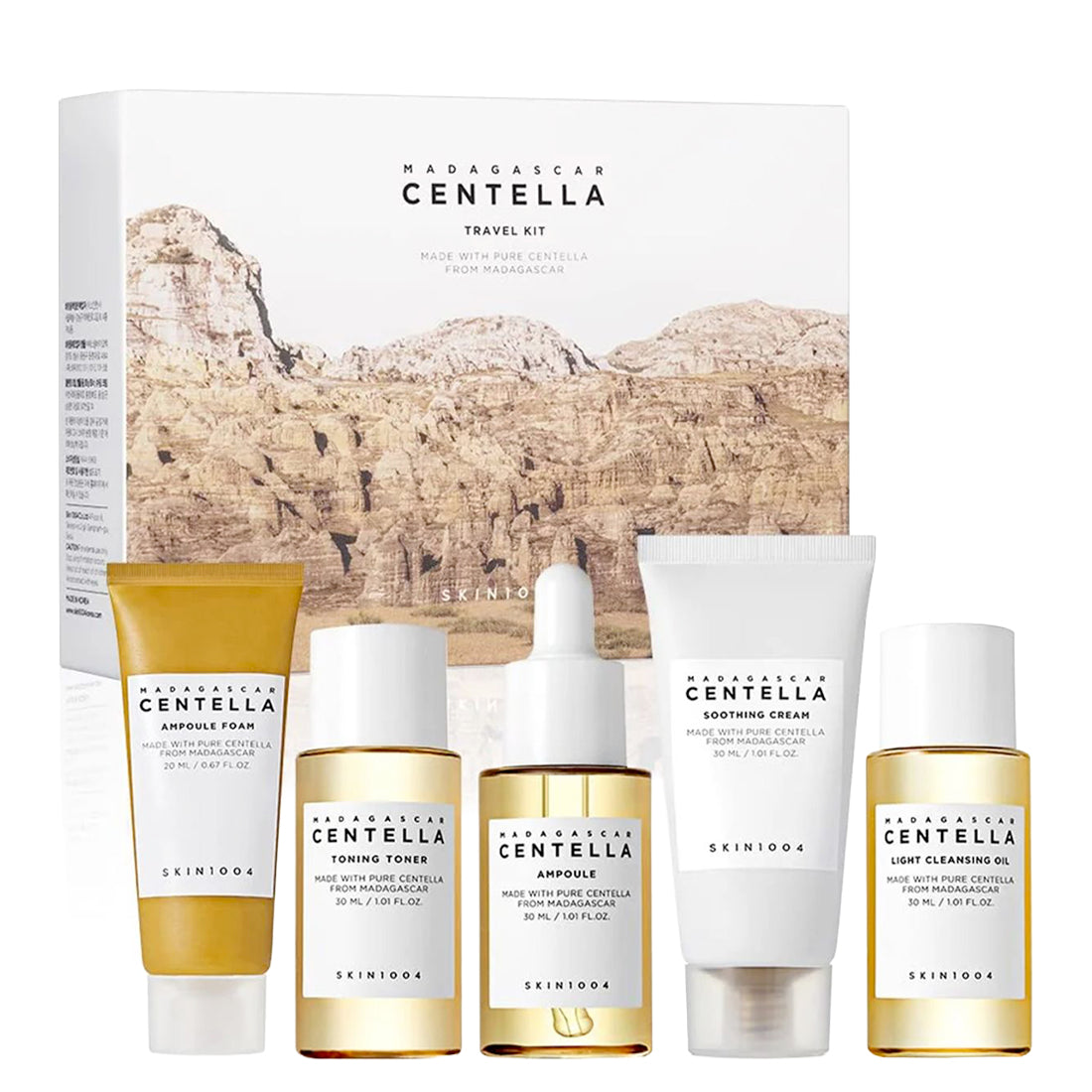 SKIN1004 Madagascar Centella Hyalu-Cica Travel Kit 