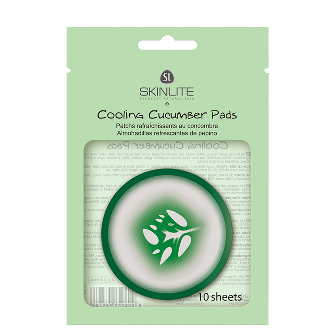 SKINLITE Cooling Cucumber Pads 