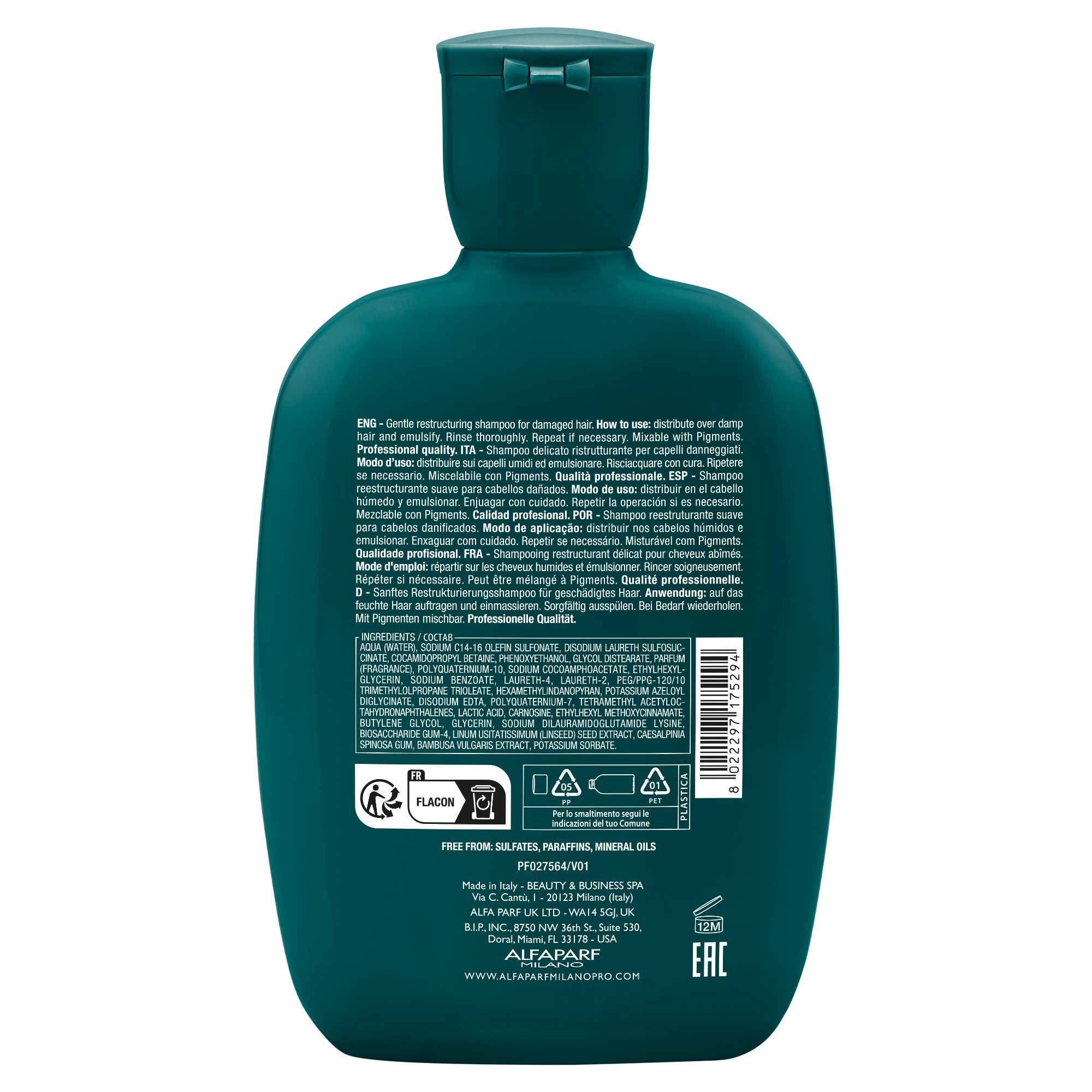 Semi Di Lino Semi di Lino Reconstruction Reparative Low Shampoo-2