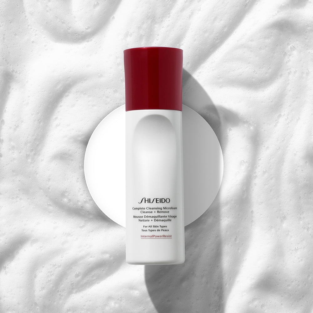 Shiseido Complete Cleansing Microfoam Cleanse+Remove-3