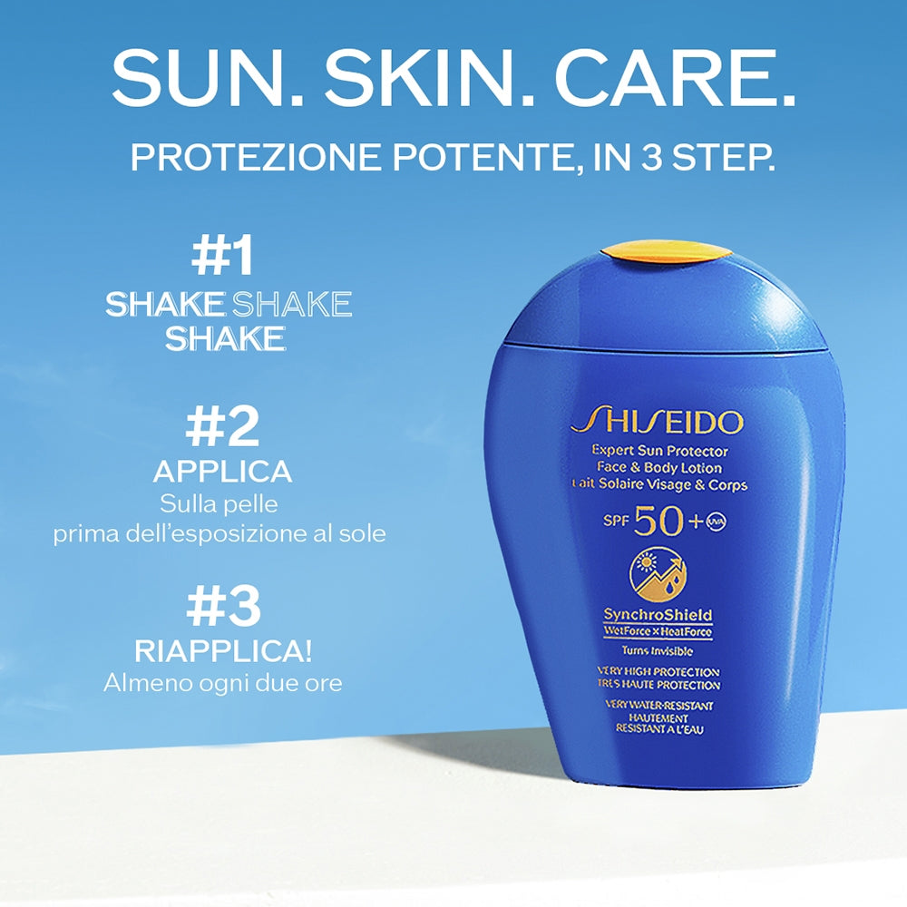 Shiseido Expert Sun Protector Face and Body Lotion-4
