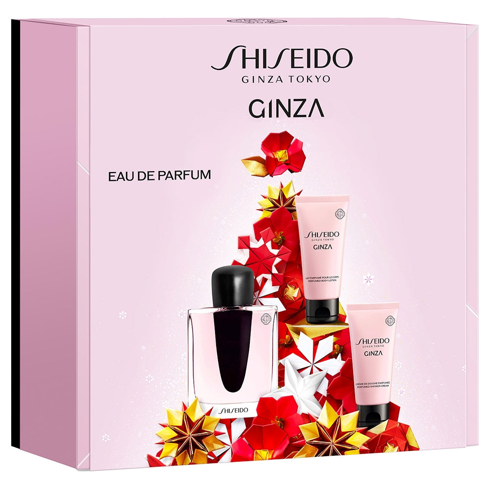 Shiseido Ginza EDP 50 ml + Body Lotion 50 ml + Shower Cream 50 ml-2