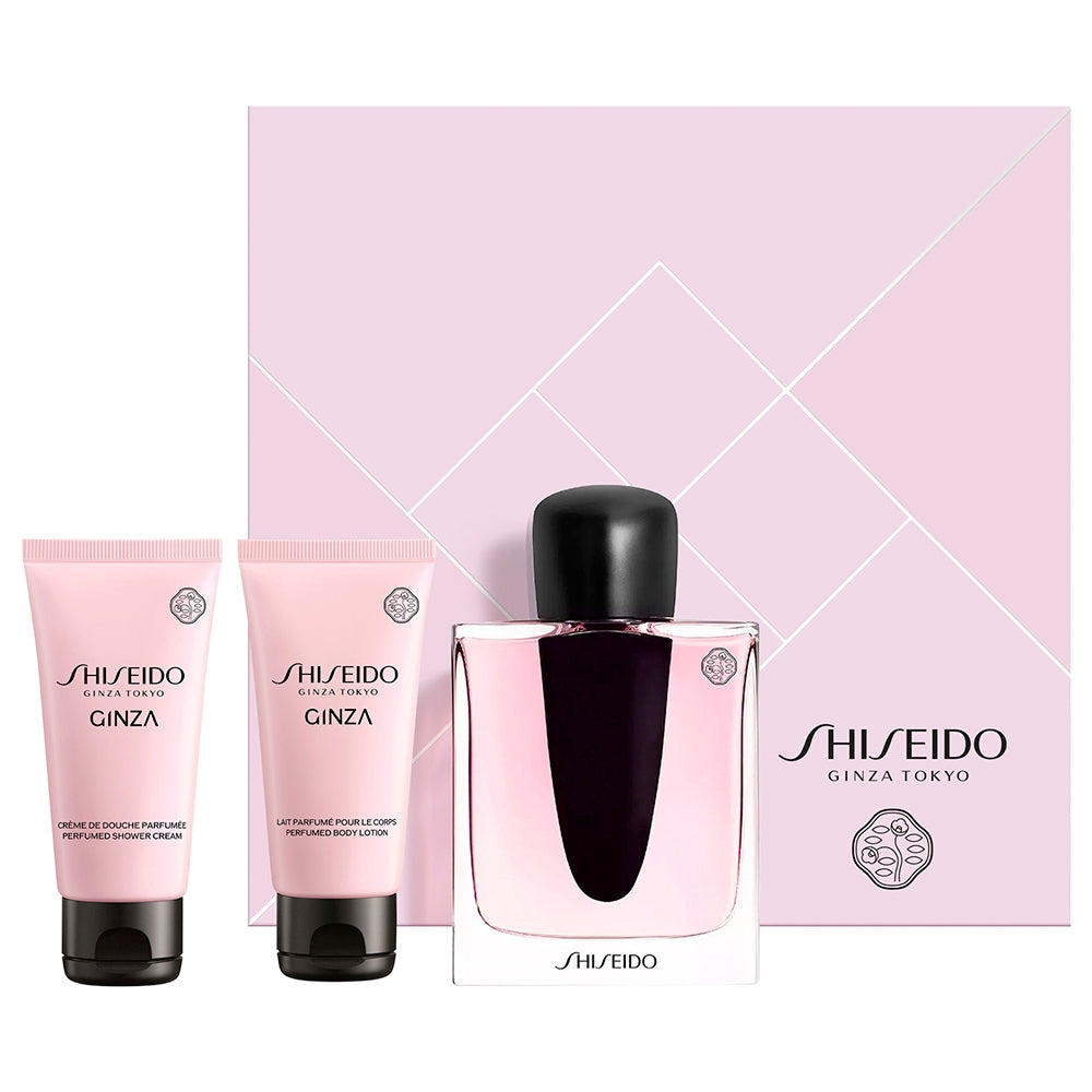 Shiseido Ginza EDP 50 ml + Body Lotion 50 ml + Shower Cream 50 ml