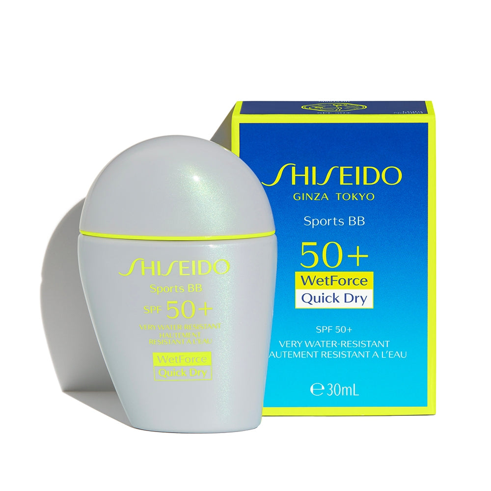 Shiseido Sport BB SPF50+ WetForce 02 Medium-4