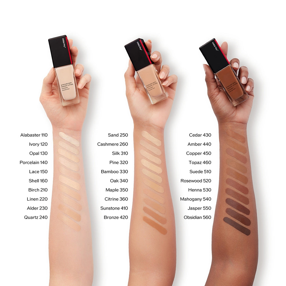 Shiseido Synchro Skin Radiant Lifting Foundation SPF30 510 Suede-2