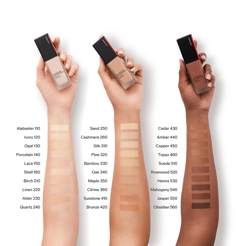 Shiseido Synchro Skin Self Refreshing Foundation SPF30 130 Opal-2