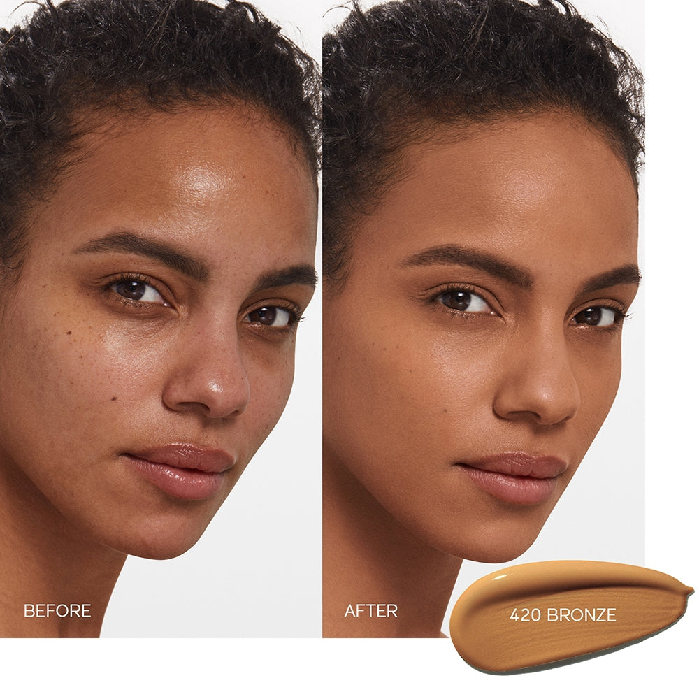 Shiseido Synchro Skin Self Refreshing Foundation SPF30 420 Bronze-3