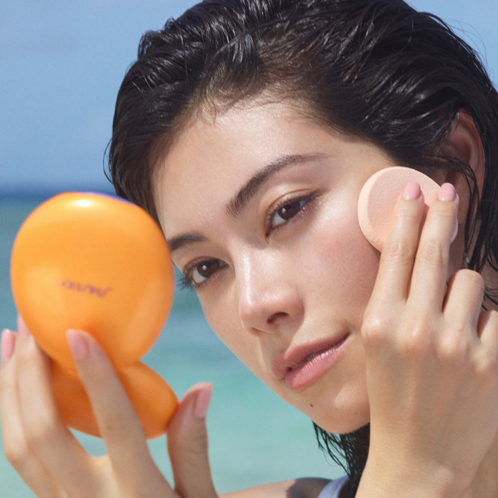 Shiseido Tanning Compact SPF10 Honey Ricarica-3